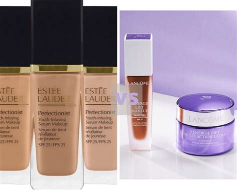 estee lauder vs lancome foundation